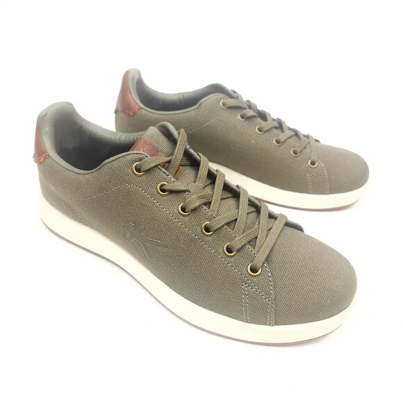 Kuru Men\'s Roam Green Canvas Lace Up Casual Comfort Sneakers Size 7.5 M main image 6